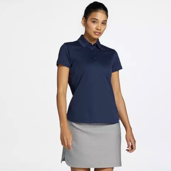 Lady Hagen Pique Short Sleeve Polo – Dark Navy – Size XXL – NWT – UPF 25+ - Picture 1 of 5